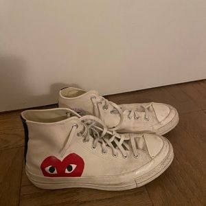 Comme des garçon play converse